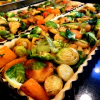 RECIPES FROM THE MISSION: Roasted Veggies with Salsa Macha
